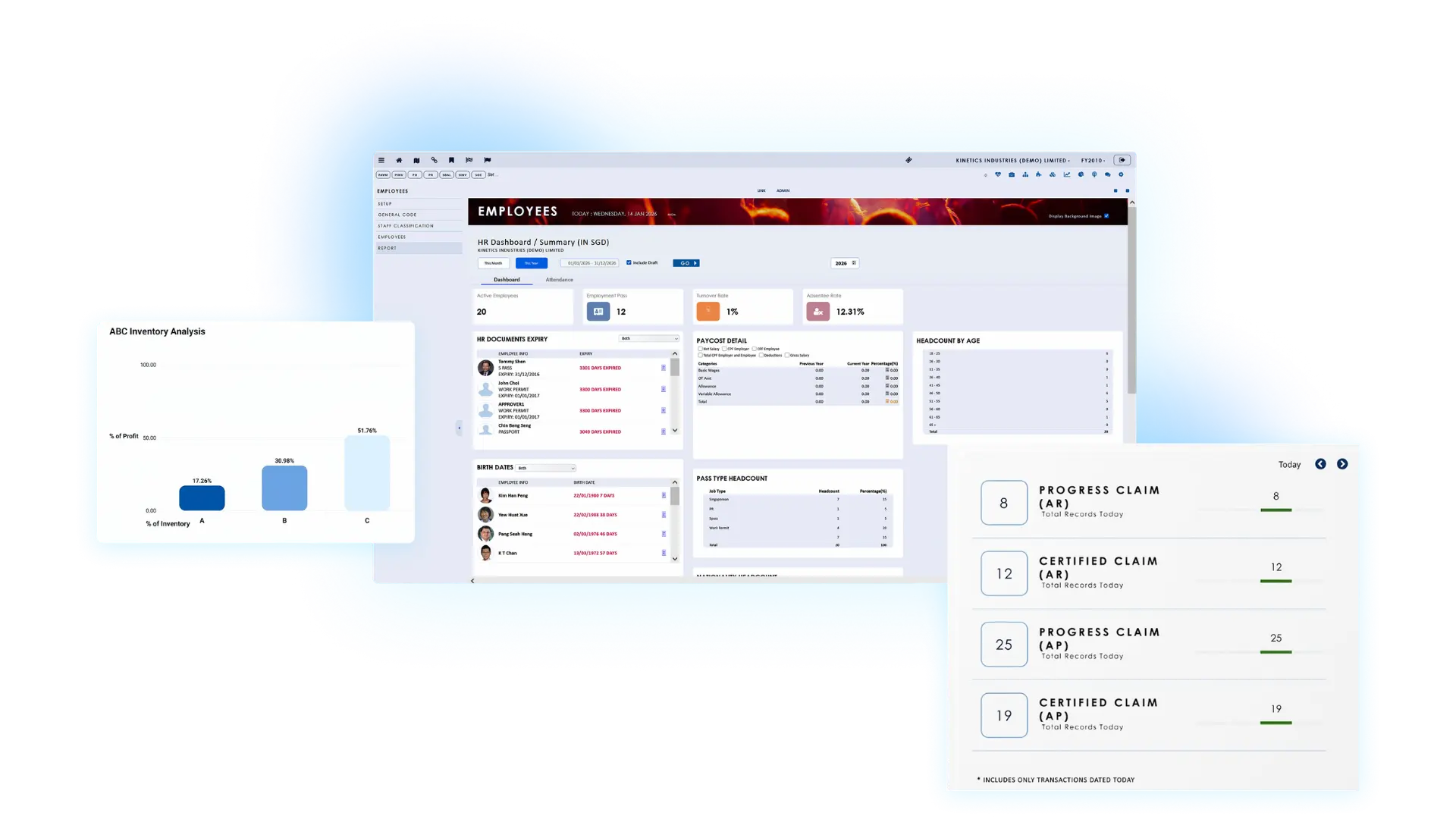 Enterprise Resource Planning Solutions for Industries - Globe3 ERP