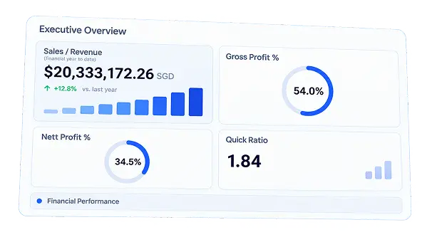 How ERP Transforms Your Business Operations - Executive Overview Dashboard